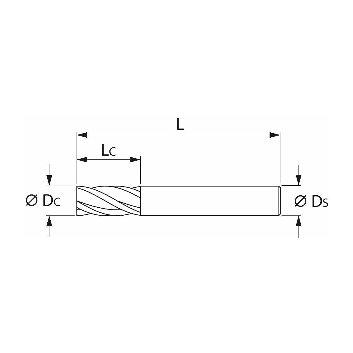 DAO PHAY NGÓN HỢP KIM DIABOLO CHUYÊN THÉP CỨNG D10MM GARANT 203211 10