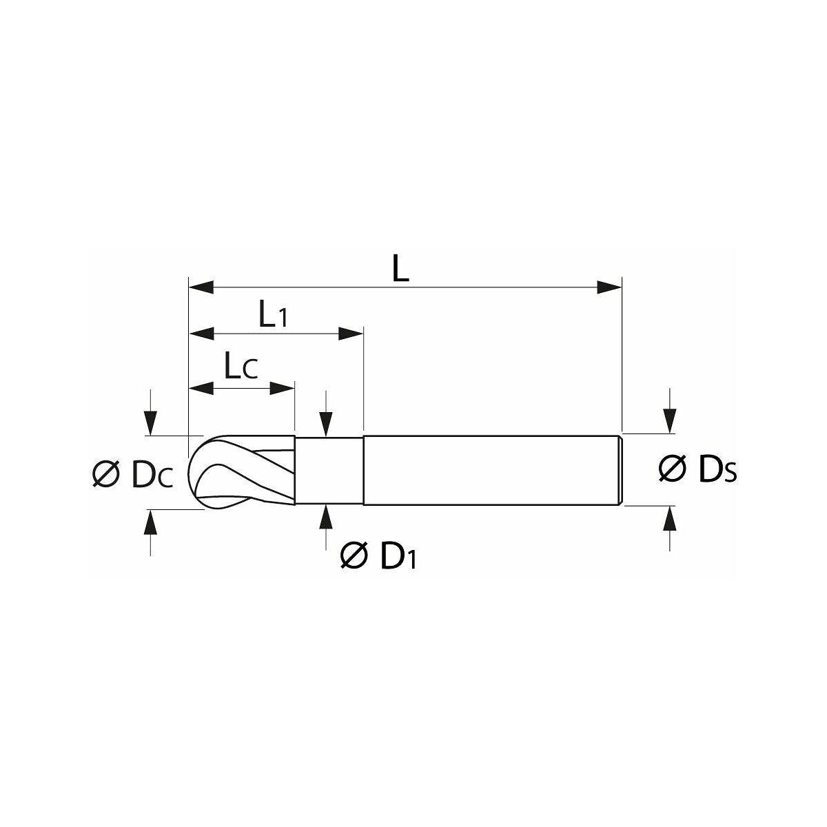 DAO PHAY CẦU R5 PHỦ DLC CHUYÊN NHÔM GARANT 207441 10