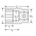 ĐẦU SOCKET 12 CẠNH, 1/2 INCH STAHLWILLE 30MM
 | 03010030