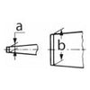 Tua vít dẹp 2,5mm Holex cách điện 1000v