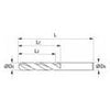 HOLEX 8MM HSS DRILL BIT