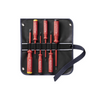 VDE STANDARD INSULATED SCREWDRIVER SET IN HIGH-QUALITY CLOTH BAG PB SWISS TOOLS PB 5542 SU GY